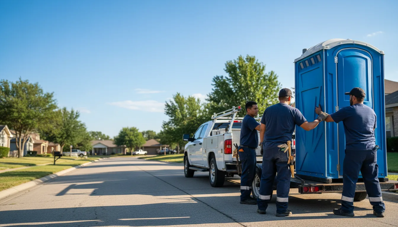 Portable Toilet Rental in Cedar Lake, IN near me